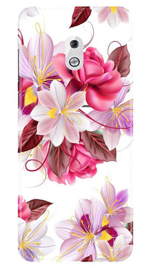 Beautiful flowers Mobile Back Case for Nokia 2.1 (Design - 23)