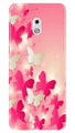 White Pick Butterflies Case for Nokia 2.1