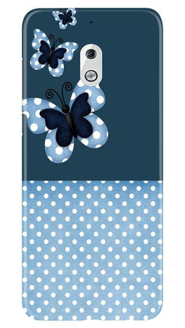 White dots Butterfly Case for Nokia 2.1