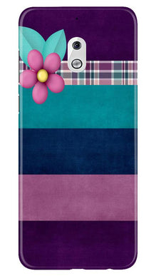 Purple Blue Mobile Back Case for Nokia 2.1 (Design - 37)