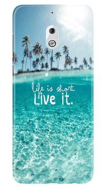 Life is short live it Mobile Back Case for Nokia 2.1 (Design - 45)