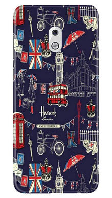 Love London Mobile Back Case for Nokia 2.1 (Design - 75)