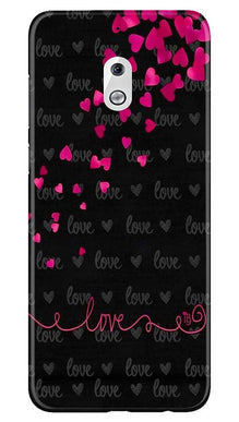 Love in Air Mobile Back Case for Nokia 2.1 (Design - 89)