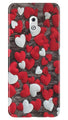 Red White Hearts Case for Nokia 2.1  (Design - 105)