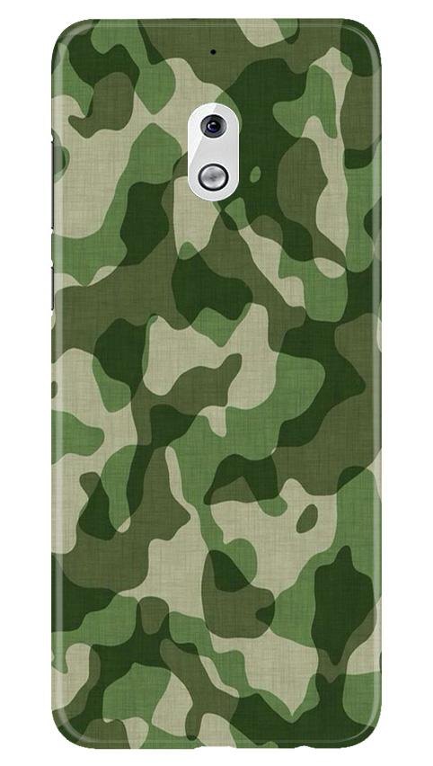 Army Camouflage Case for Nokia 2.1  (Design - 106)