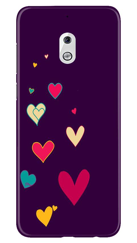 Purple Background Case for Nokia 2.1  (Design - 107)