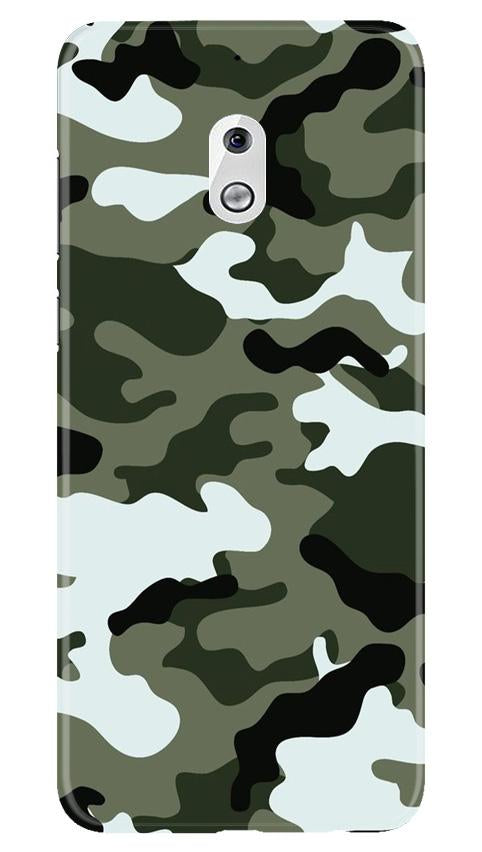 Army Camouflage Case for Nokia 2.1  (Design - 108)