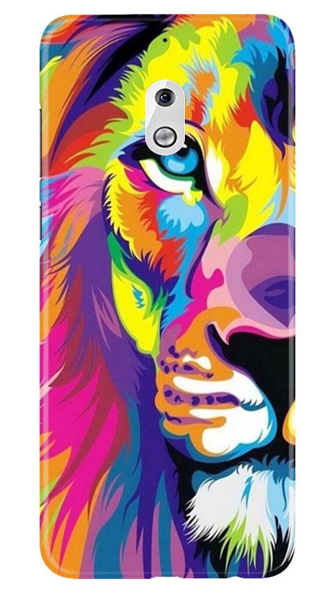 Colorful Lion Case for Nokia 2.1  (Design - 110)