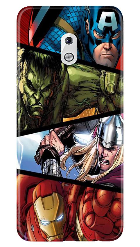 Avengers Superhero Case for Nokia 2.1  (Design - 124)
