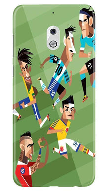 Football Mobile Back Case for Nokia 2.1  (Design - 166)