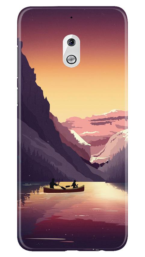Mountains Boat Case for Nokia 2.1 (Design - 181)