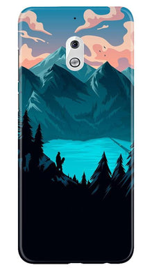 Mountains Mobile Back Case for Nokia 2.1 (Design - 186)