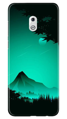 Moon Mountain Mobile Back Case for Nokia 2.1 (Design - 204)