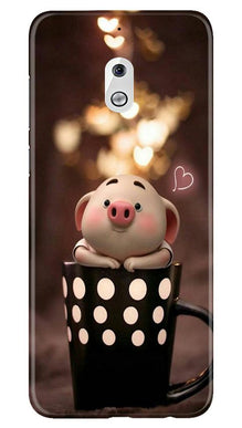 Cute Bunny Mobile Back Case for Nokia 2.1 (Design - 213)