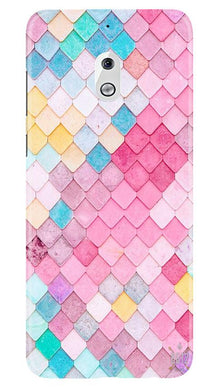 Pink Pattern Mobile Back Case for Nokia 2.1 (Design - 215)