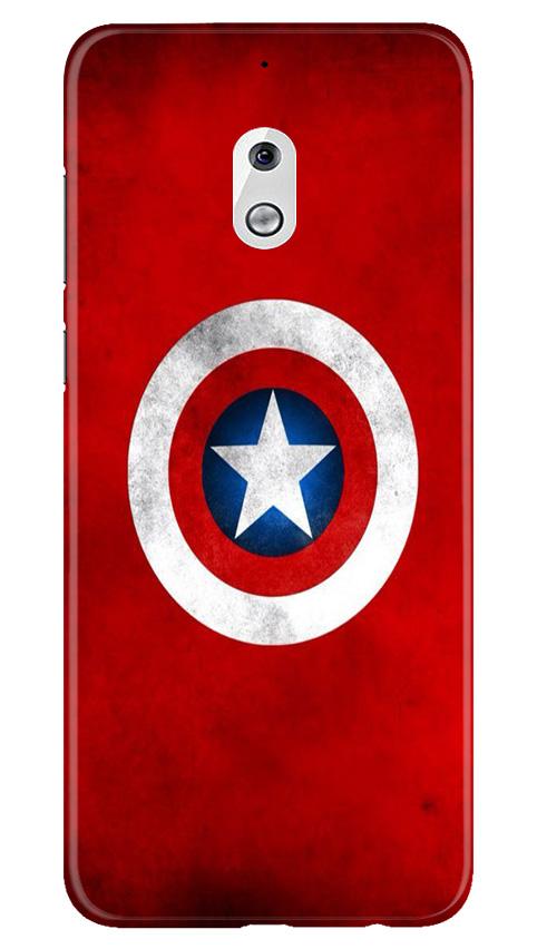 Captain America Case for Nokia 2.1 (Design No. 249)