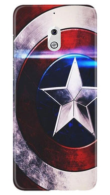 Captain America Shield Mobile Back Case for Nokia 2.1 (Design - 250)