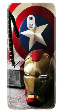 Ironman Captain America Mobile Back Case for Nokia 2.1 (Design - 254)