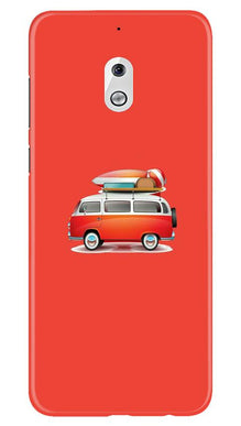 Travel Bus Mobile Back Case for Nokia 2.1 (Design - 258)