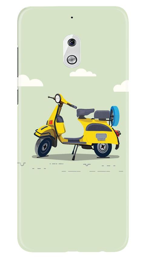 Vintage Scooter Case for Nokia 2.1 (Design No. 260)