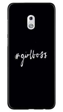 #GirlBoss Mobile Back Case for Nokia 2.1 (Design - 266)