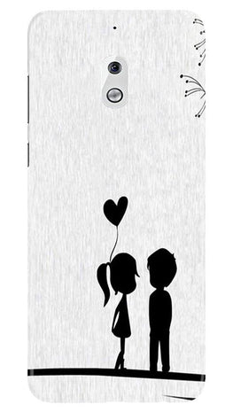 Cute Kid Couple Case for Nokia 2.1 (Design No. 283)