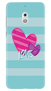 Love Mobile Back Case for Nokia 2.1 (Design - 299)
