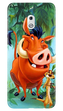 Timon and Pumbaa Mobile Back Case for Nokia 2.1 (Design - 305)