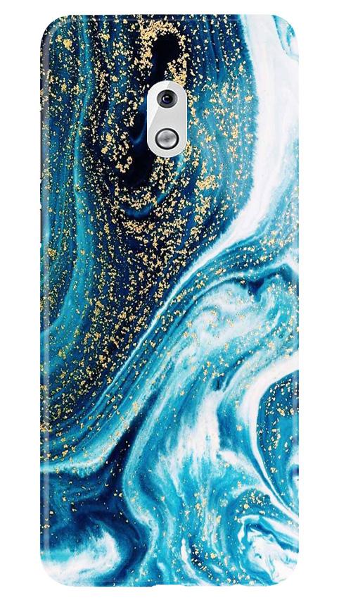 Marble Texture Mobile Back Case for Nokia 2.1 (Design - 308)