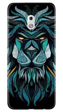 Lion Mobile Back Case for Nokia 2.1 (Design - 314)