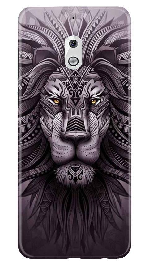Lion Mobile Back Case for Nokia 2.1 (Design - 315)
