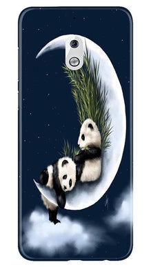 Panda Moon Mobile Back Case for Nokia 2.1 (Design - 318)