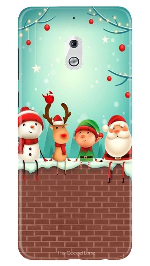 Santa Claus Mobile Back Case for Nokia 2.1 (Design - 334)