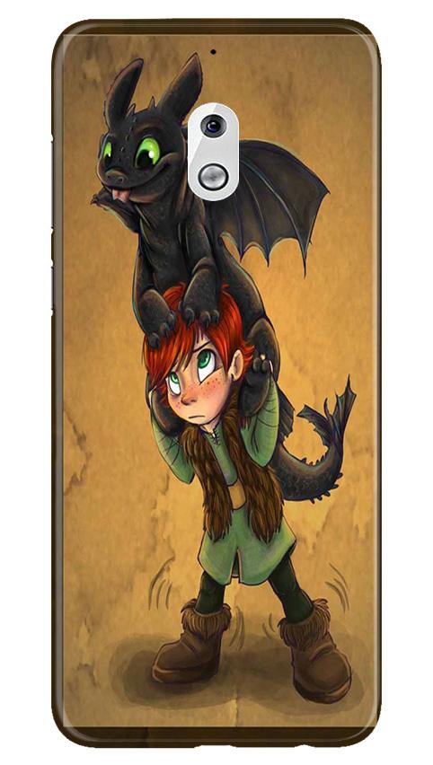 Dragon Mobile Back Case for Nokia 2.1 (Design - 336)