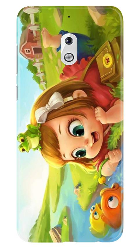 Baby Girl Mobile Back Case for Nokia 2.1 (Design - 339)