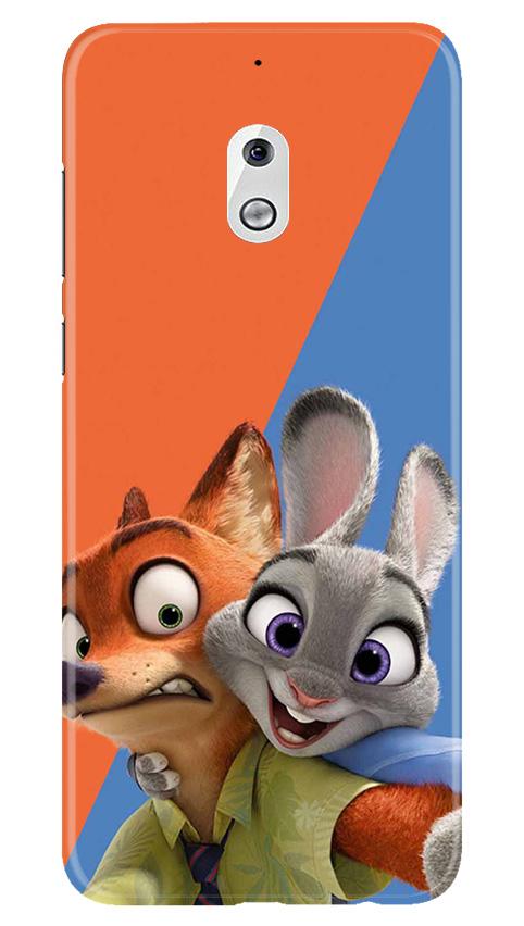 Cartoon Mobile Back Case for Nokia 2.1 (Design - 346)