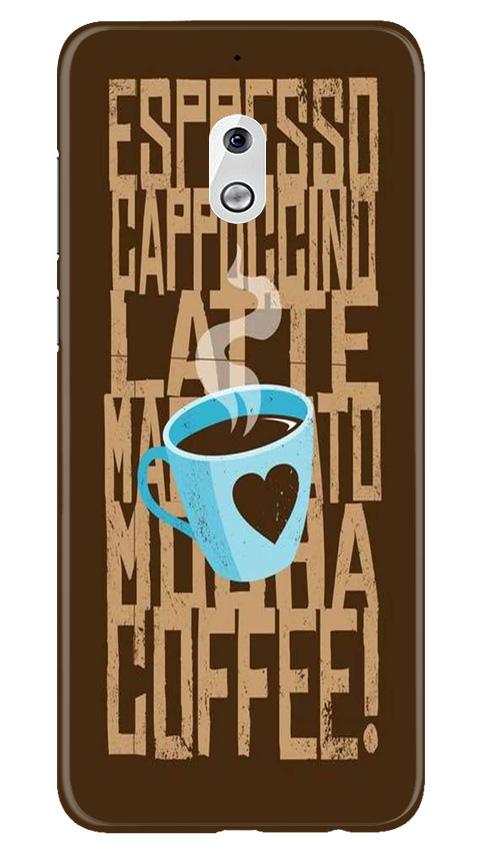 Love Coffee Mobile Back Case for Nokia 2.1 (Design - 351)