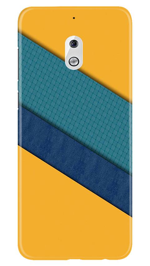 Diagonal Pattern Mobile Back Case for Nokia 2.1 (Design - 370)