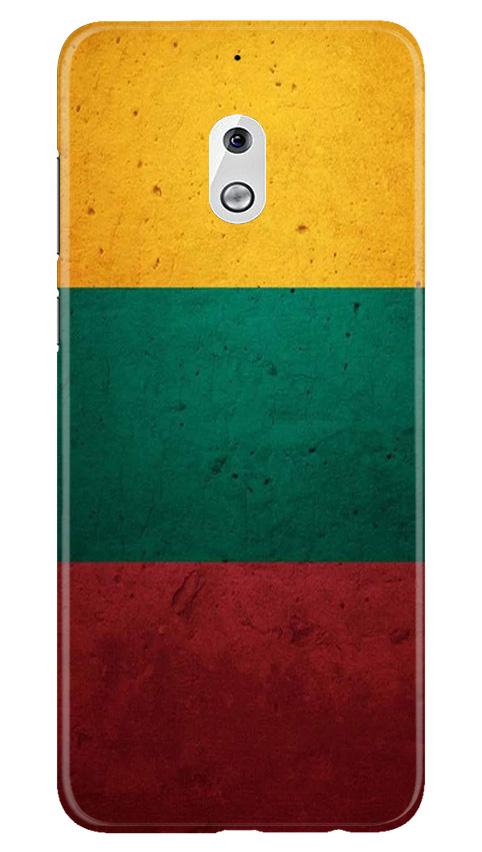 Color Pattern Mobile Back Case for Nokia 2.1 (Design - 374)