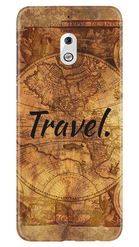 Travel Mobile Back Case for Nokia 2.1 (Design - 375)