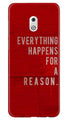 Everything Happens Reason Mobile Back Case for Nokia 2.1 (Design - 378)