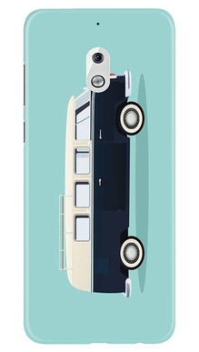 Travel Bus Mobile Back Case for Nokia 2.1 (Design - 379)