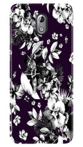 white flowers Case for Nokia 3.1
