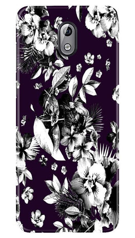 white flowers Case for Nokia 3.1