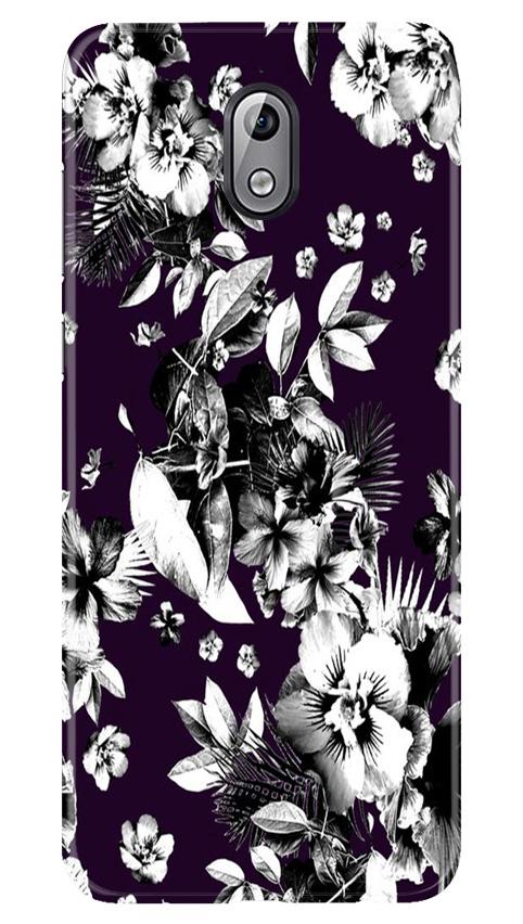 white flowers Case for Nokia 3.1
