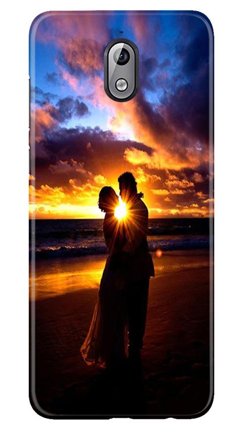 Couple Sea shore Case for Nokia 3.1