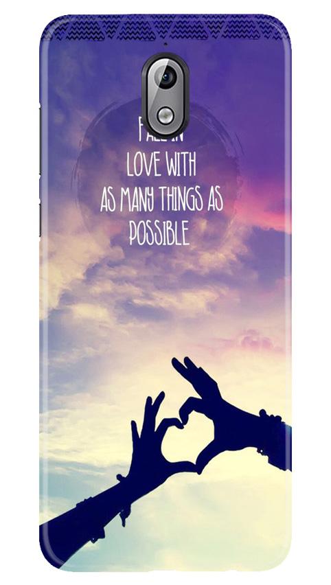 Fall in love Case for Nokia 3.1