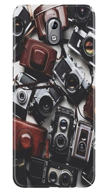 Cameras Mobile Back Case for Nokia 3.1 (Design - 57)