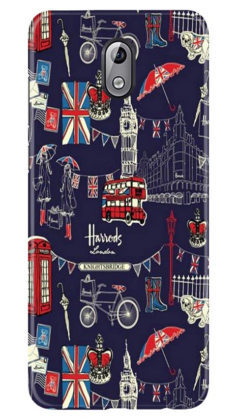Love London Case for Nokia 3.1