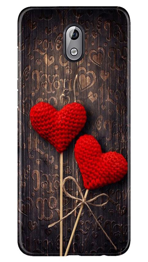 Red Hearts Case for Nokia 3.1